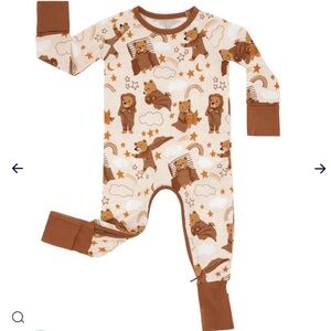 Beary Sleepy Crescent Zippy